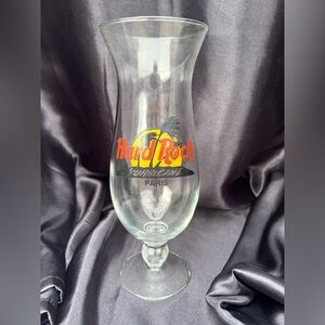 NIB Hard Rock Cafe “Paris” Hurricane Glass